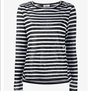 Frame Denim Pin Tuck Linen Long Sleeve, Sz L, NWT!